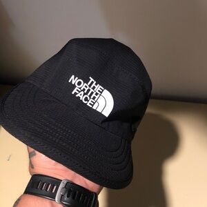 The North Face Black Logo Bucket Hat - Men's